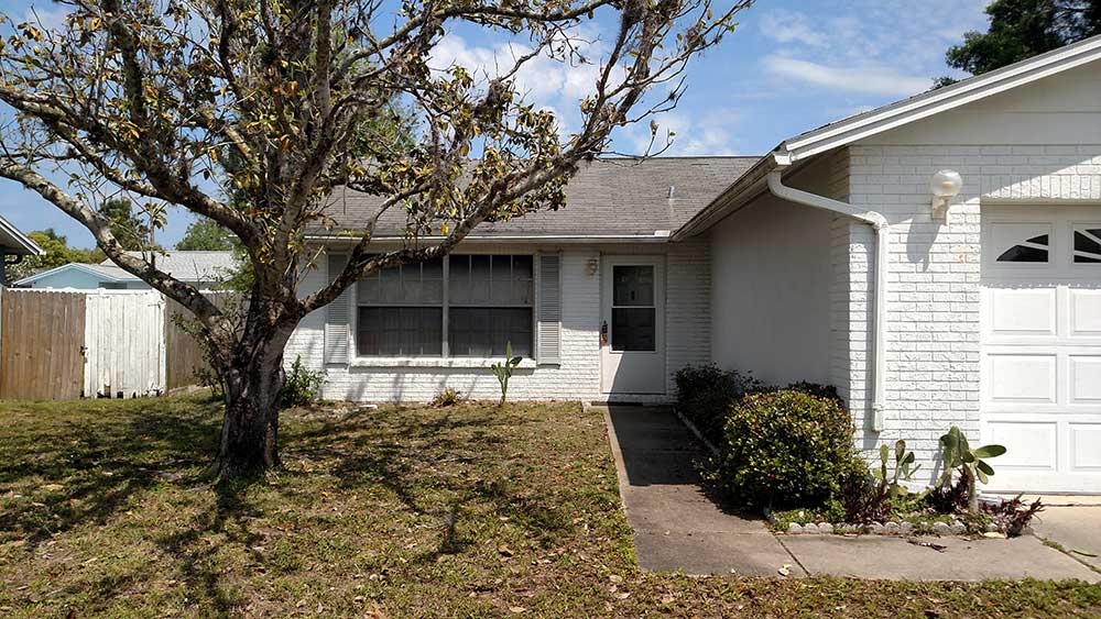 7413 Como Dr Outside Home Renovation — Before