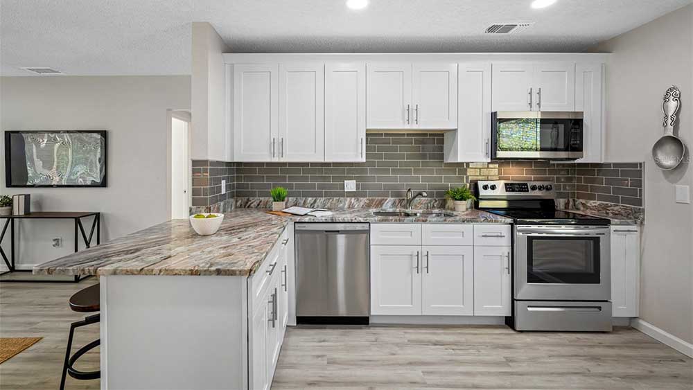 refurbished modern kitchen